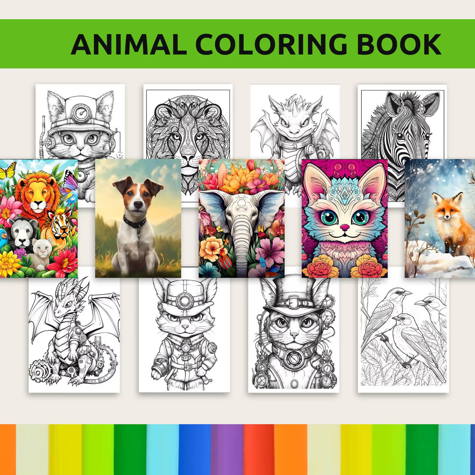 10,000+ Pages PLR Coloring Books | With Resell Rights