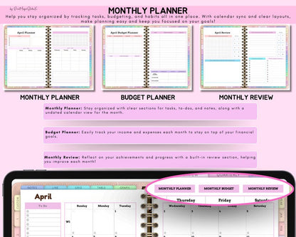 That Girl Planner: Both Digital & Printable | with Resell Rights